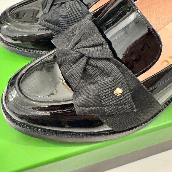 Kate Spade New York Women's Leandra Slip On Loafer High Heel Pumps Black - Picture 9 of 16